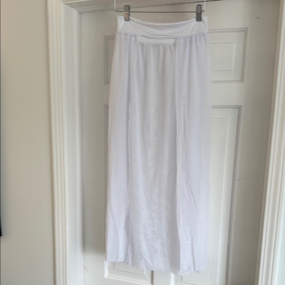 Elegant White Maxi Skirt NWOT